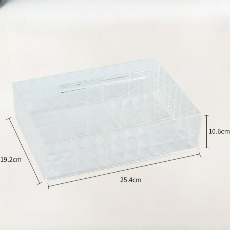 Cutie de depozitare transparente pentru cosmetice, sertar de birou, produse de îngrijire a pielii, dulap, ruj pentru cămin, raft de depozitare din acril