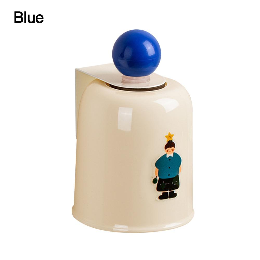 New Dopamine Magnetic Mouthwash Cup Wall-mounted Punch-free Upside Down Cup Tooth Mug Bathroom