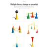 Sports Training Cones and Hurdles Set