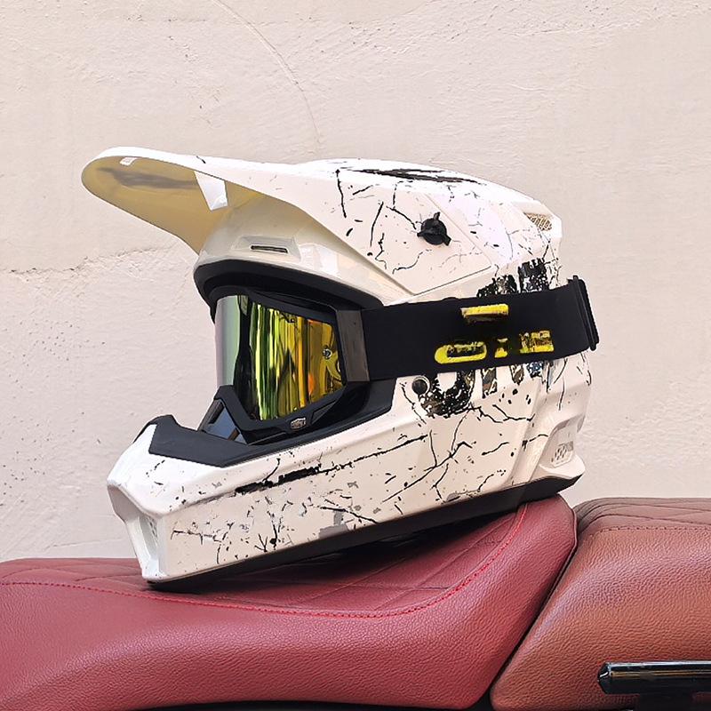 Off-Road Helmets Kids Teens Electric Bike Helmets Men and Women Rally Helmets Mountain Bike Riding Downhill
