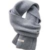 Cold-proof Knitting Wool Scarf Soft Winter Warmer Scarf Gifts Long Thickened Neckscarf  Women