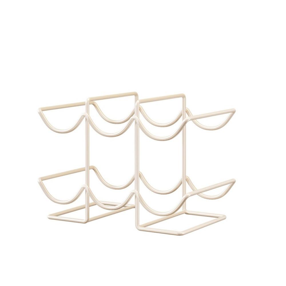 

Creative 2/3 Layers Metal Cup Holder Large Capacity Iron Insulation Cup Holder Space Saving Cup Storage Rack Pantry