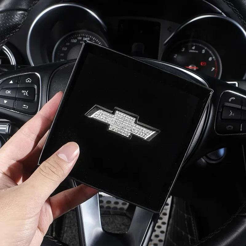

Кристальный Блеск Наклейка Логотип на Центр Руля Автомобиля для Chevrolet AVEO CAPTIVA CRUZE MALIBU ORLANDO Sail SILVERADO SPARK