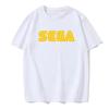 Ny ankomst Sega logotyp bokstavstryckt herr T-shirt sommar fritid kortärmad mode streetkläder Harajuku stor herr T-shirt