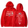 Kendrick Lamar Hoodie Are You Happy for Me The Big Steppers Tour Okalama 2022 Print Kapuzenpullover Unisex Hip Hop Streetwear