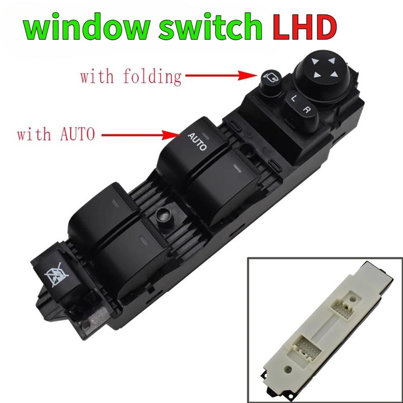 

Master Power Window Control Switch for Mazda 3 2011 2012 2013 2014 2015 Front Left Electric Glass Lifter Button Car Accessories