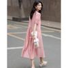 Women's Summer Asymmetric Puff Sleeve A-Line Dress