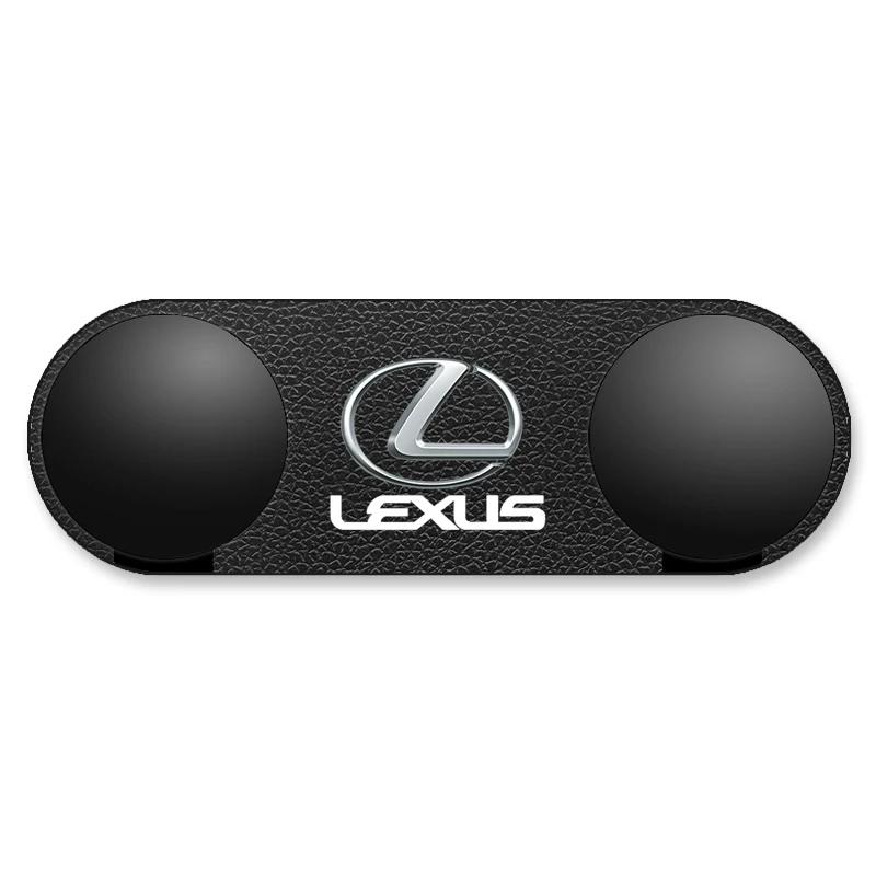 

Car Logo Metal Hooks Double Hooks Interior Accessories For Lexus F-SPORT ES RX NX LS UX LM LX GX LC RZ IS CT GS RC HS SC TX L чёрный