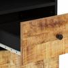 3 Piece Bathroom Furniture Set Solid Mango Wood