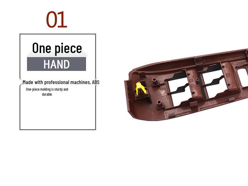 Abdeckung für das Schalterpanel der elektrischen Fensterheber für Toyota Camry 7. Generation 2012-2017 (74232-06490-EO)