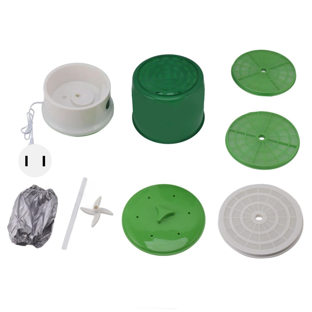 Bean Sprout Maker Intelligent Full Automatic 2 Layer Seed Sprouter Germination Machine for Home US