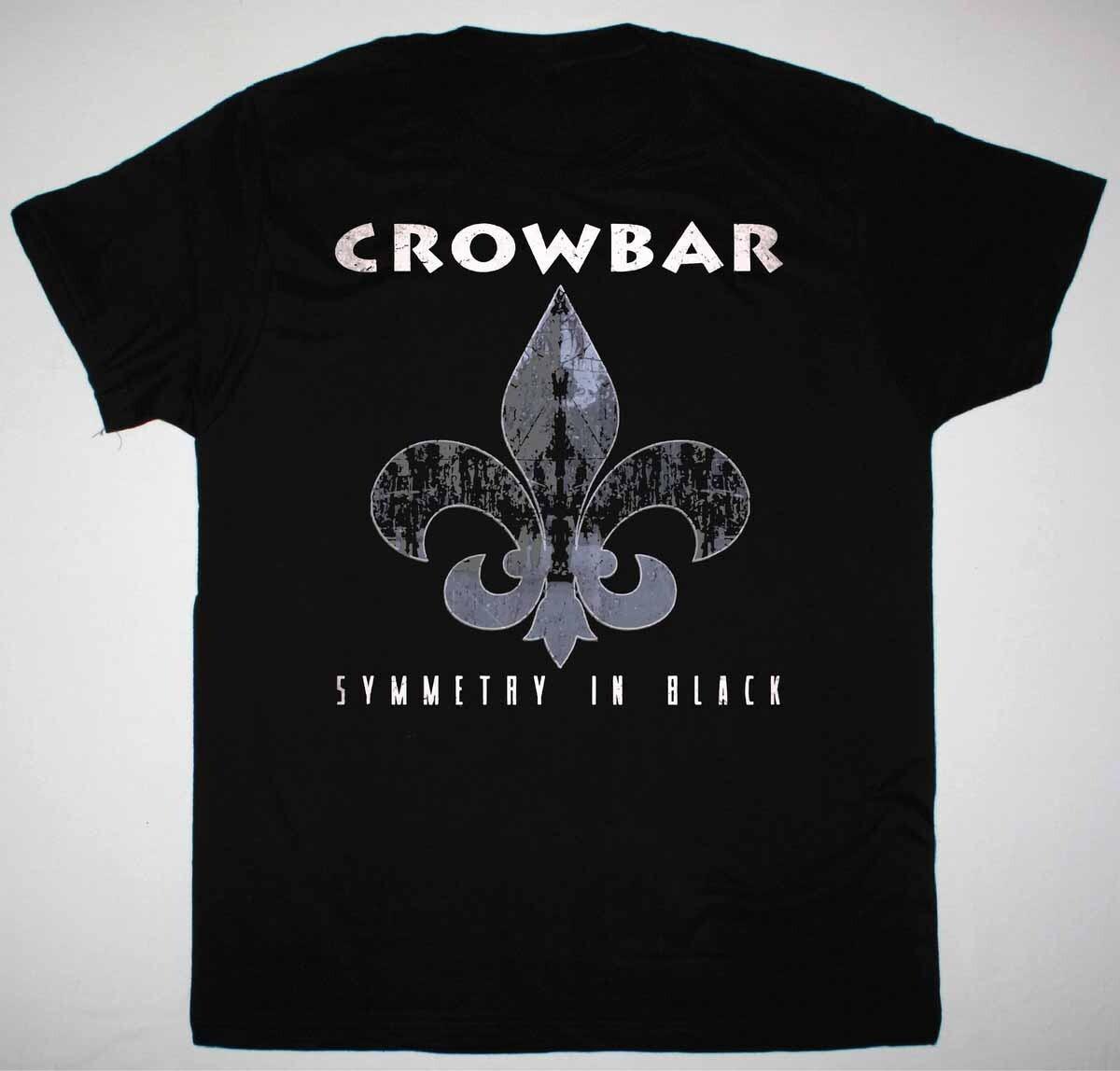 Retro Crowbar Band SYMMETRY IN BLACK Shirt Black Unisex S-5XL 1V0064 S