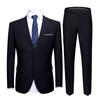 Korean Style Slim Fit Men's Professional Wedding Suit Set