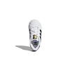 adidas Originals Superstar Abrasion Resistant Abrasion Resistant Low Top Toddler Shoes White Black Gold BB9076