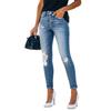 Women's Denim Classic Versatile High Waist Fashionable Trousers
