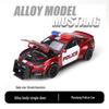 1:36 Pull-Back Alloy Car Model - Lambo G Mustang Police Toy for Kids