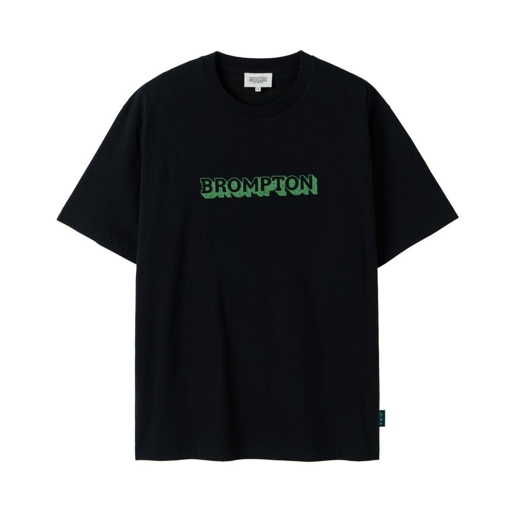 Brompton London Brompton Logo Short Sleeve - Black (P252Uts450) Black/090
