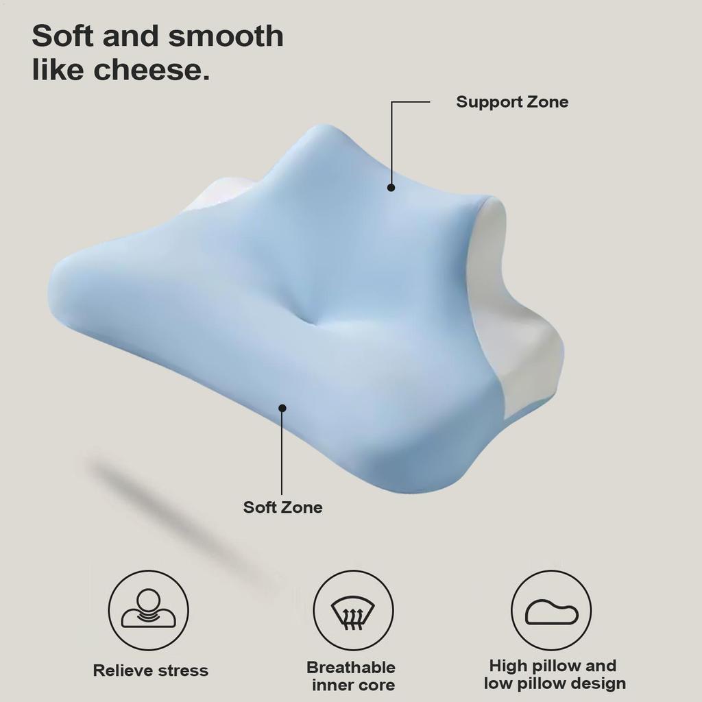 Comfortable Pillow Portable Pad Sleeping Face Down Pillow For Pregnancy Relaxation Recovery Wellness Daily Bedroom Comfort