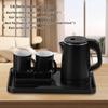 Compact 304 Stainless Steel Electric Kettle for Hotel Rooms & B&Bs
