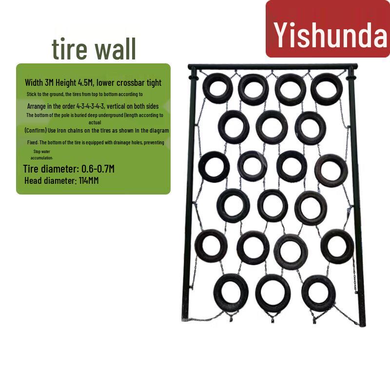 Outdoor Training Tire Wall