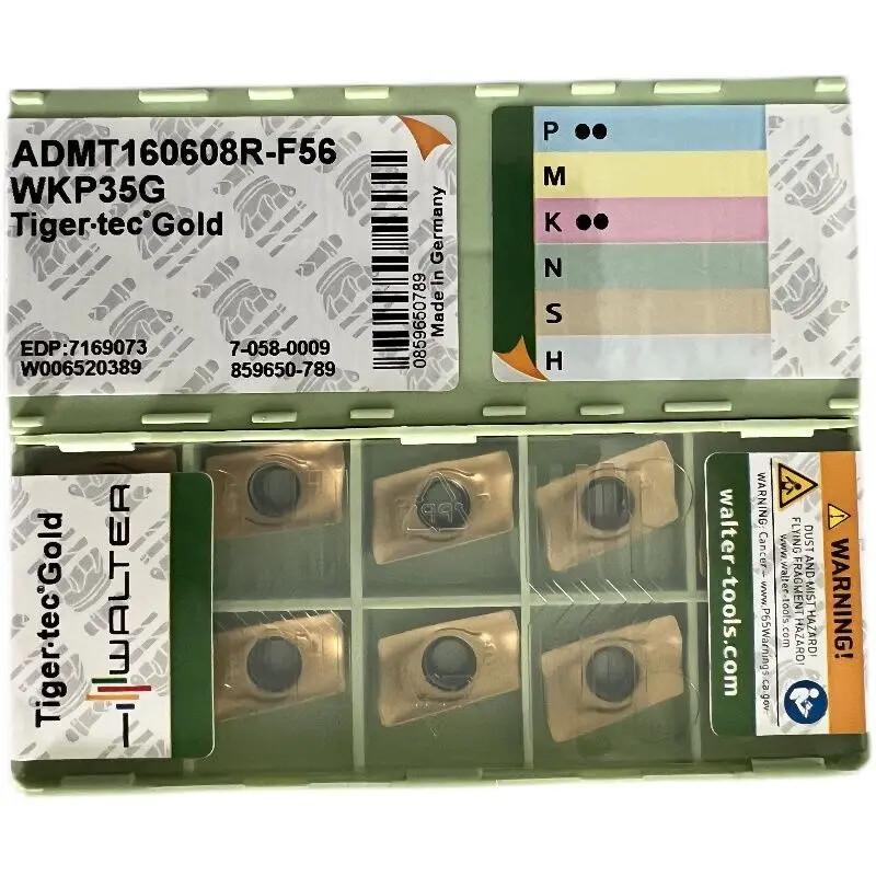 Original / ADMT160608R-F56 WKP35G / Industrial indexable Carbide Inserts 10 Pcs