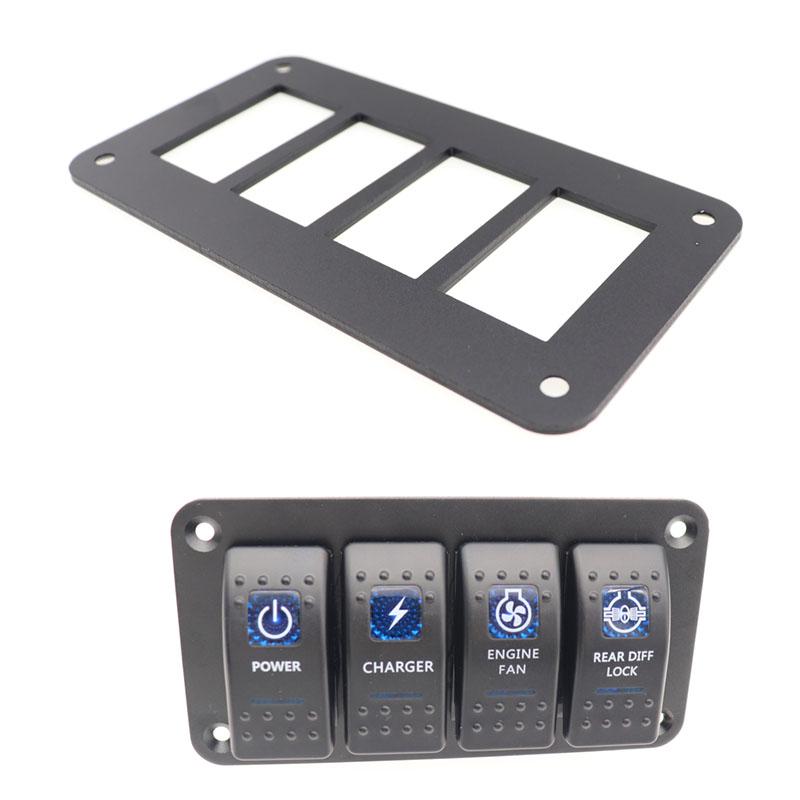 2/3/4/5/6 Way Car Auto Boat Rocker Switch Clip Panel Holder Housing For Car-Styling Auto Switches Boat Car Switches Parts
