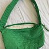 2023 Travel Pleated Crossbody Bags Solid Color Shoulder Bag for Women Trendy Bag