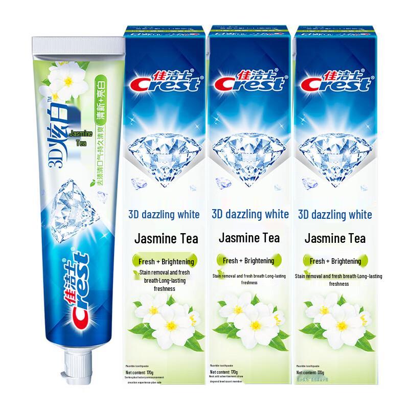 

Crest 3D White Jasmine Tea Fresh Toothpaste