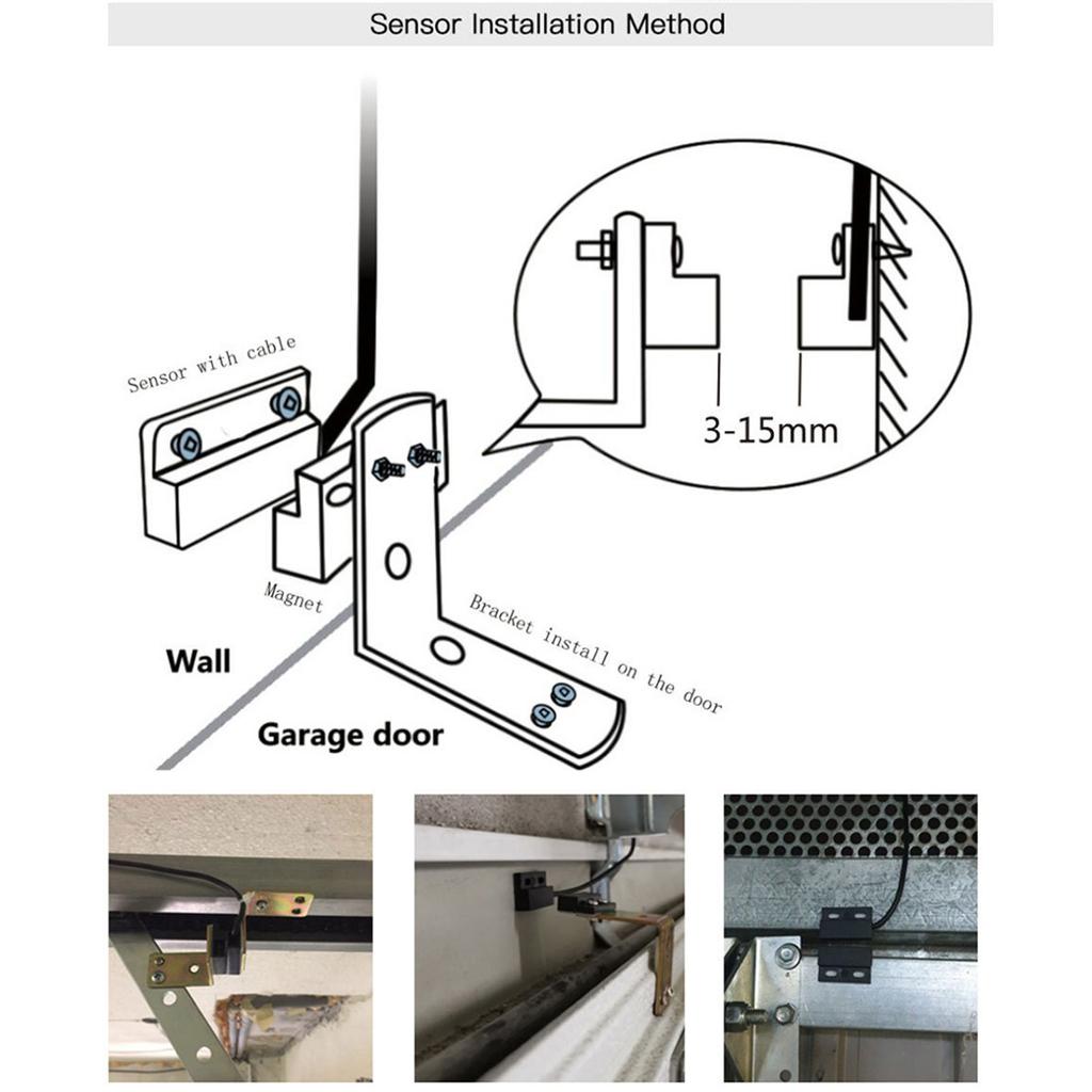 WiFi Switches Garage Door Controller Intelligent Door Opener Works With Voice Control Remote Control Garage Opener