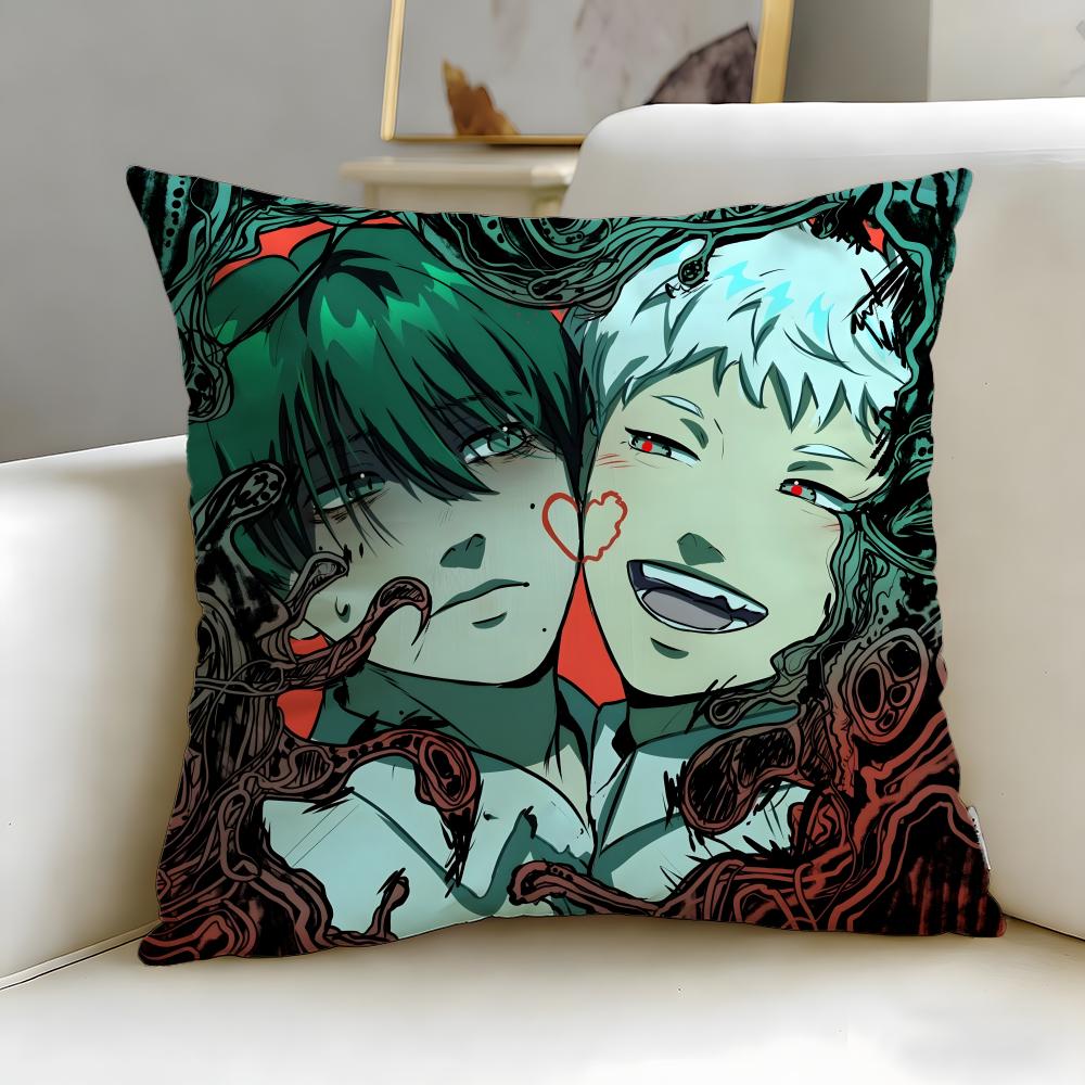 Anime Summer Hikaru Died Cushion Cover Soft EasyWash Pillow Case Versatile for Couch Bed Travel and Office