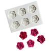 Mini Fiore di Rosa Camelia Margherita Stampo in Silicone per Zucchero Stampo da Forno per Biscotti Cupcake Cioccolato Strumenti per Decorare Torte in Fondant