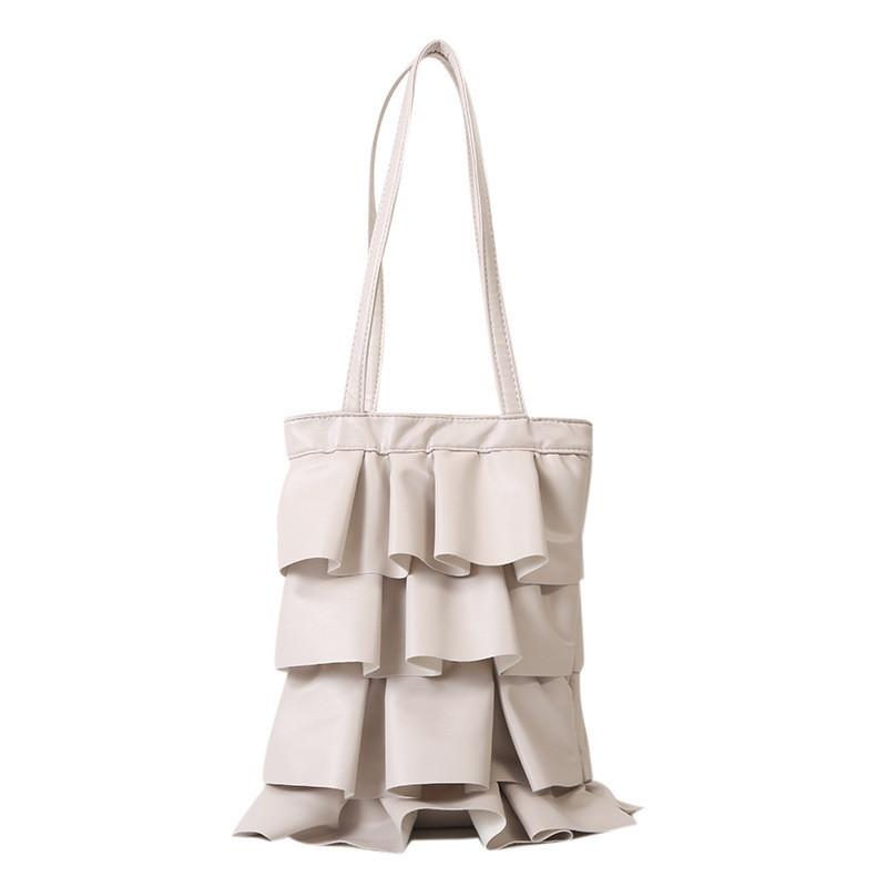 Trendy Street Style Handbag 2023 New Large Capacity Pu Bucket Bag For Women