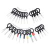 Auto Electrical Wiring Crimp Connector Pin Extractor Puller Terminals Removal Key Tools Set For Car Remover Key Tools Set For Most Connector Terminal