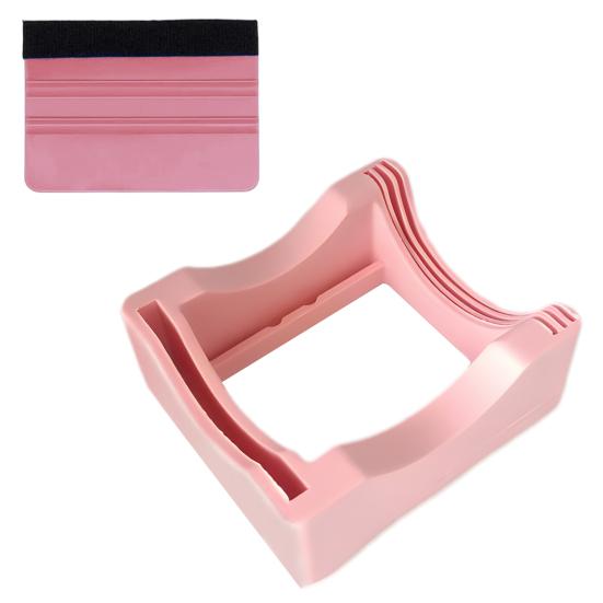 Silicone Cup Holder for Crafts Apply Vinyl Decals Easily Small Stand DIY Cup Decoration Kit for Bottles Mugs Glasses