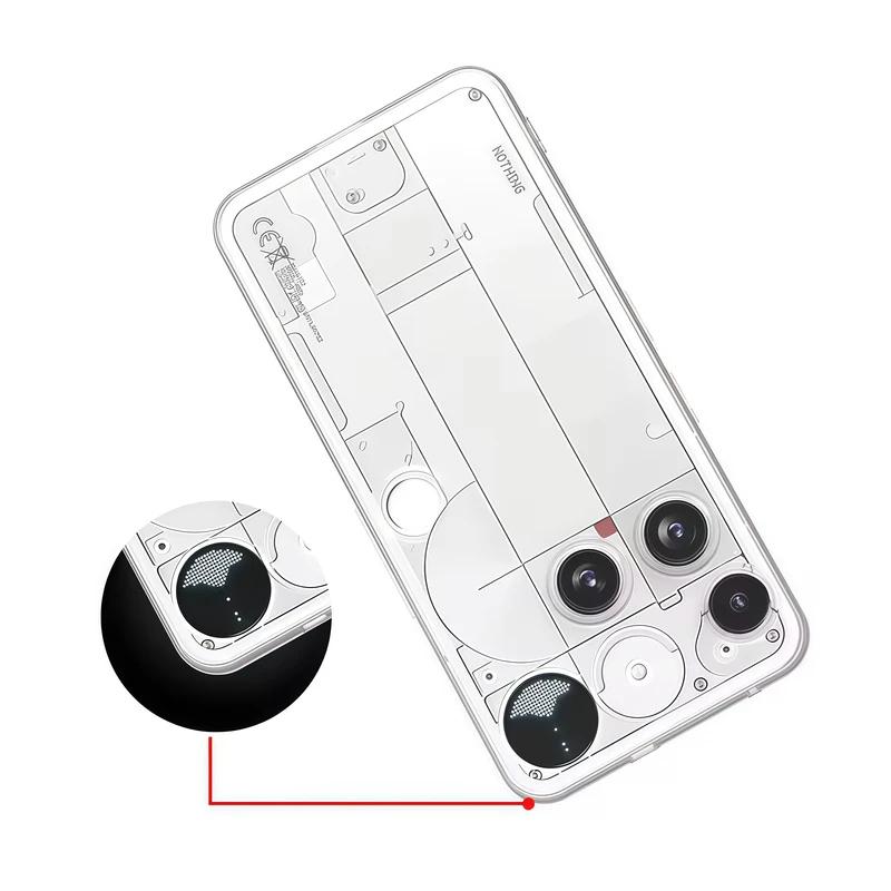Ultra Thin Clear Phone Cases For Nothing Phone 4a Phone4A 3 3a Lite 2a Plus CMF Phone 2 Pro Case Soft TPU Silicone Back Cover