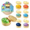 Dumpling Soft Decompression Dough Toy Set for Stress and Sensory Play Cute Dumpling In Box for Kids and Adults