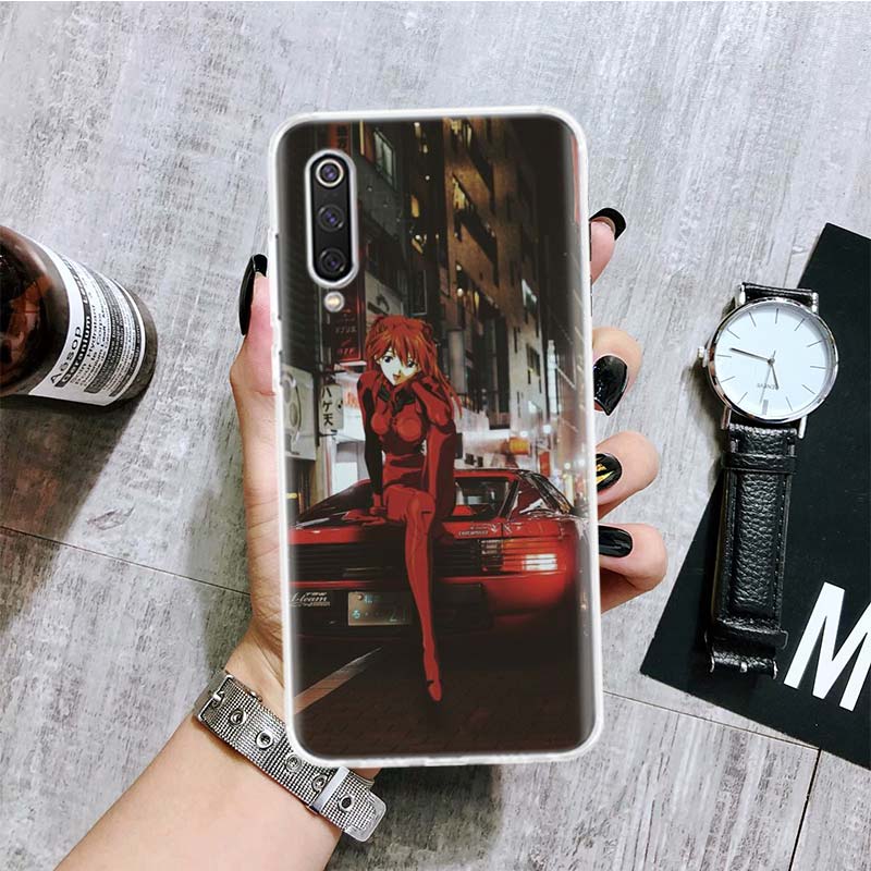 Sports Car Cute Anime Girl Phone Case For Xiaomi Redmi 9 9A 9C 9T 10 10A 10C 8 8A 7 7A 6 6A K40 K20 Pro K30 S2 10X Printing Cove