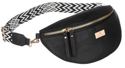 Elegant Women's Waist Bag Made of Eco-leather - Peterson