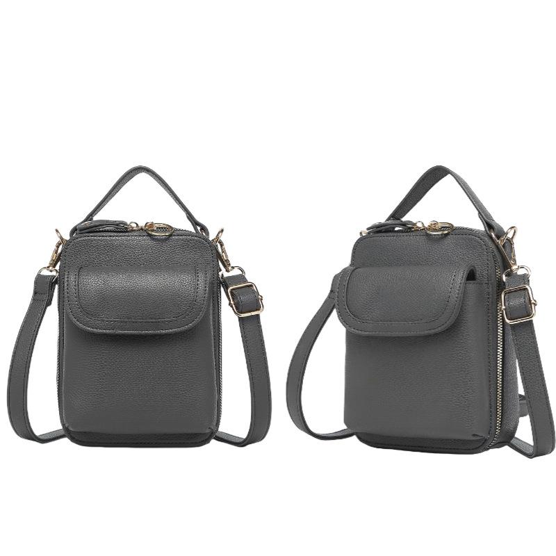 New Trendy Casual Messenger Bag - Single Shoulder Crossbody Organizer with Phone Storage for Fashionable Daily Use
