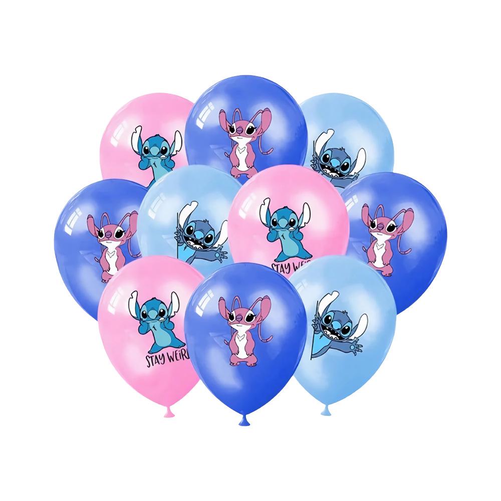 Набор воздушных шаров на День Рождения Лило и Стич - Украшения для Детской Вечеринки 18 pieces set