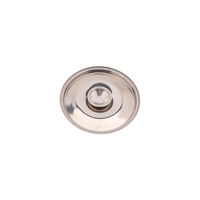 10-26Cm Round Pot Lid Thicken Stainless Steel Saucepan Cover Replacement Universal Kitchen Food Lid Kitchen Supplies