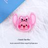 Cute Cartoon Double-Sided Acrylic Memo Clips - Transparent Small Stationery Clips for Journals and Office Bills