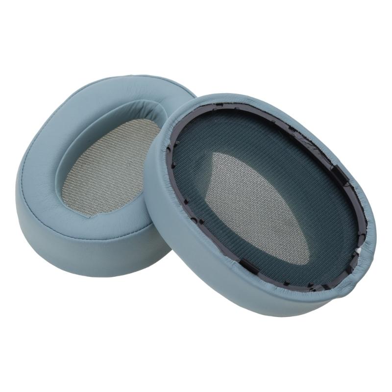 2 Pieces Earpads Replacement Protecin Leather Ear Pads Cushion Sponge Earmuffs for MDR-100A MDR-100AAP MDR-H600A