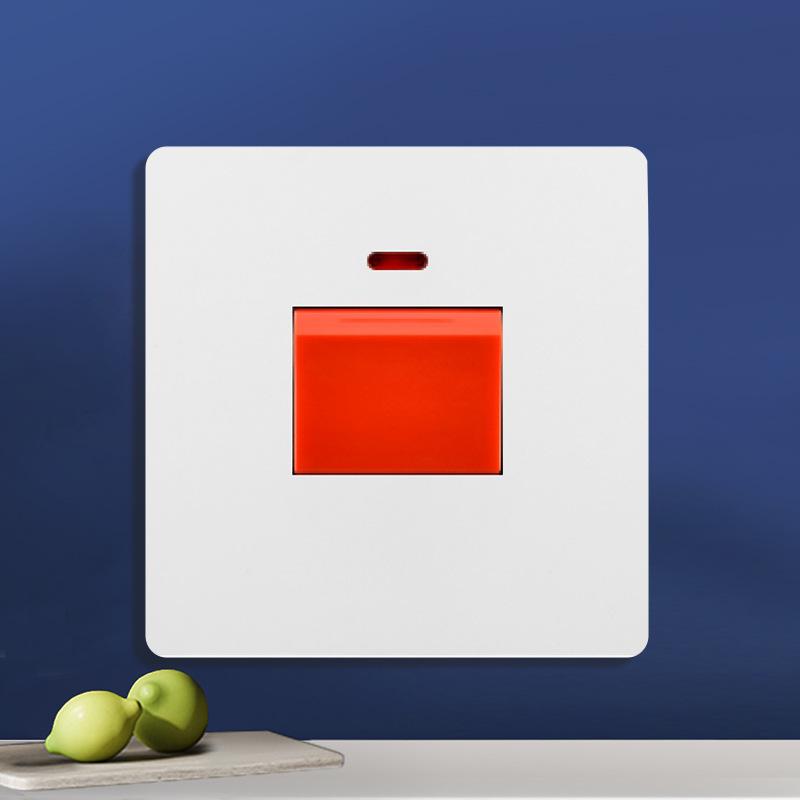 British 13A Multi-Hole Switch & Socket Panel with Type-C Fast Charge for Hong Kong & Macao