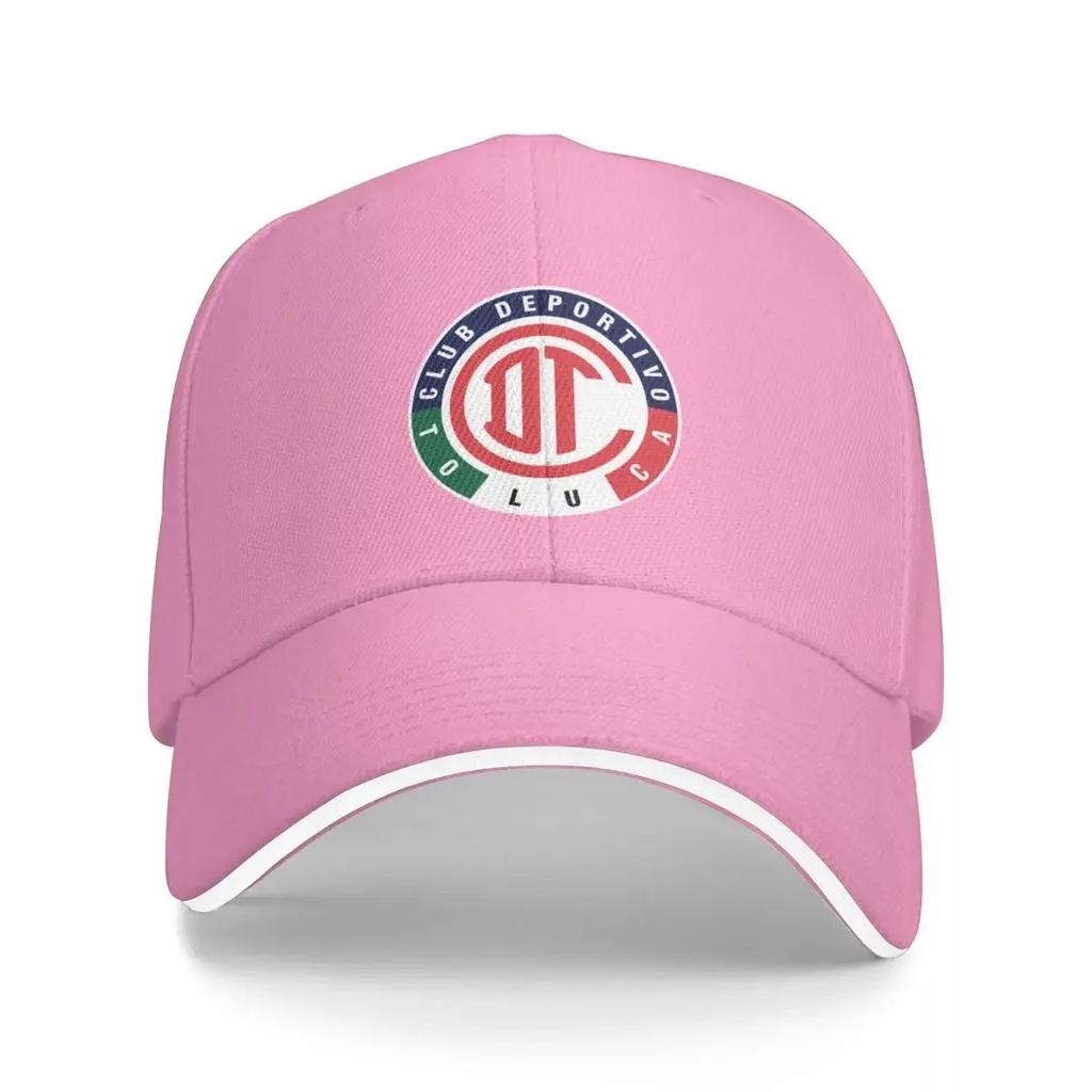 Deportivo Toluca Futbol Club Mexican Diablos Rojos Baseball Cap Golf Icon Elegant Women's Hats Men's