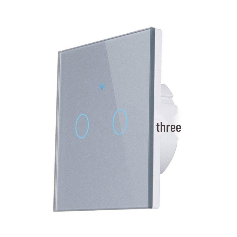 Matter European Standard Smart WiFi Touch Switch (Live/Neutral or Single Live Wire) with Alexa & HomeKit Compatibility.