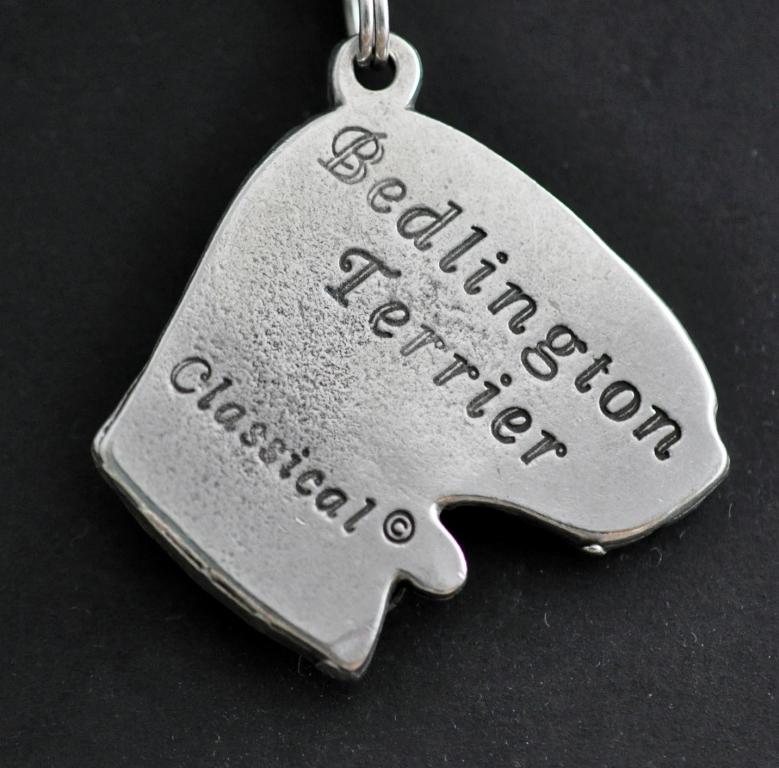 Bedlington Terrier, Rothbury Terrier, Rodbery Terrier – Dog necklace, unique jewellery for the dog fan | Art-Dog