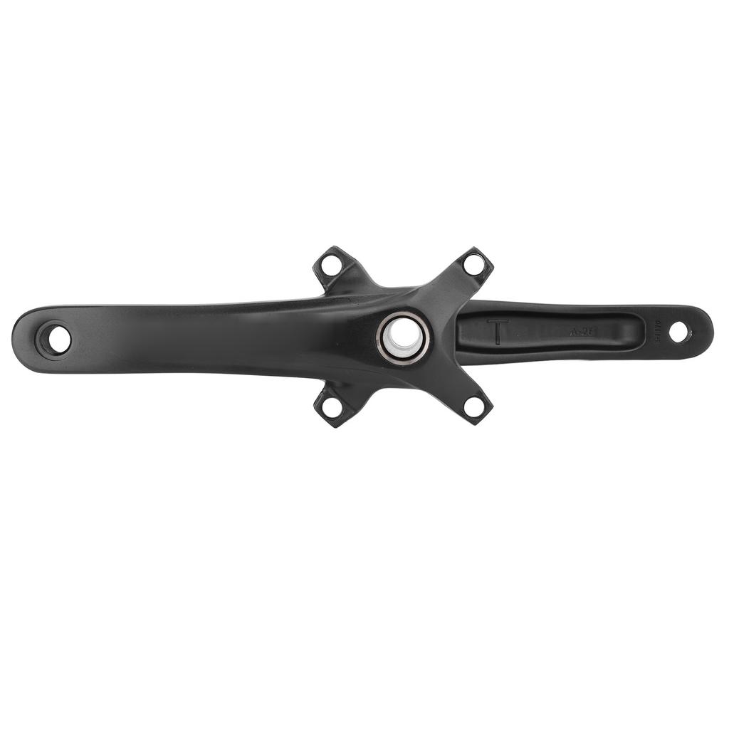 Mountain Bike Crankset Hollow Integrated Aluminum Alloy Lightweight Chainring Fit for Bicycles