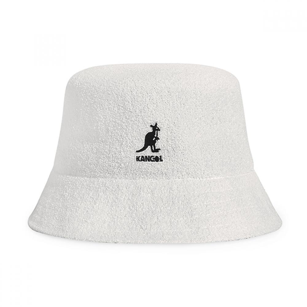 

Kangol K3050st White Bermuda Bucket Hat K3050ST WHITE (XL)