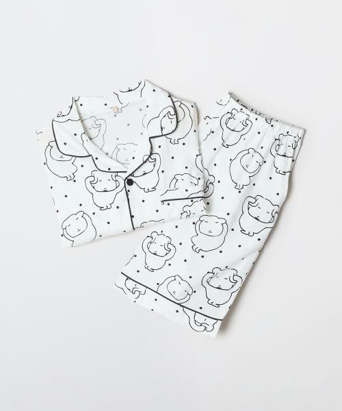 [SPAO] Ganadi Short Sleeve Pajama SPPPG25U06 [Shipped from Korea] 100% Authentic White - S